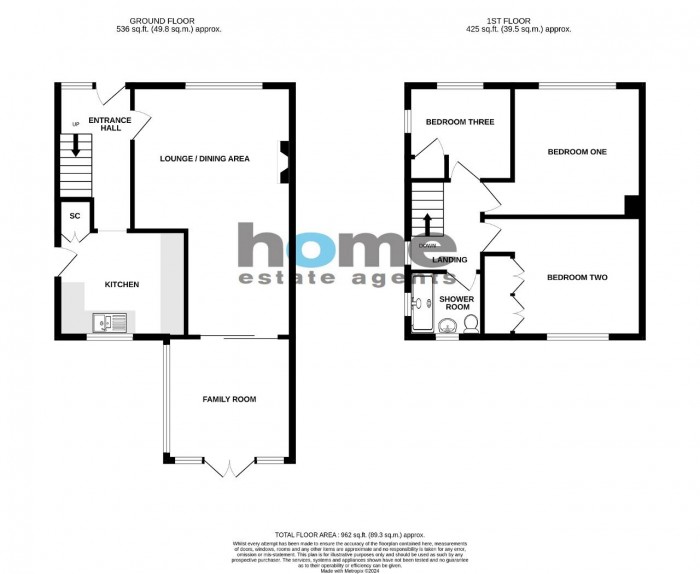 Floorplan for Wingfield Road, Bromham