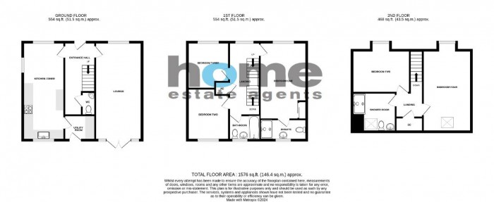 Floorplan for New Cardington, Bedford