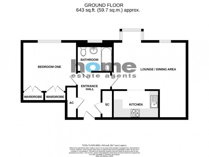 Floorplan for Redwood Grove, Bedford