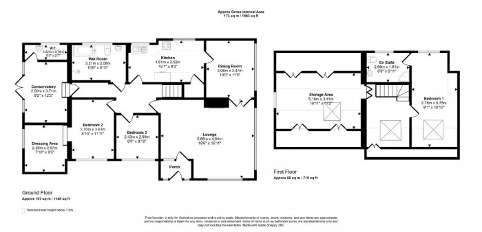 Floorplan for Merlin Gardens, Bedford