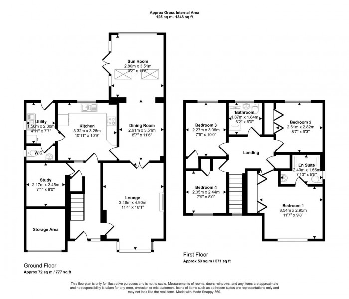 Floorplan for Francis Groves Close, Bedford